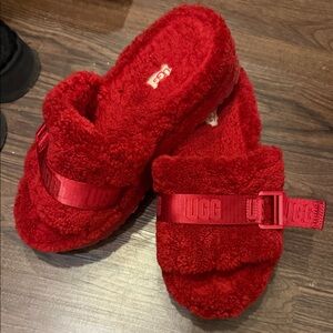 UGG Scarlet Plush Slippers